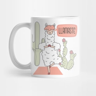 Llamaste Yoga Llama Mug